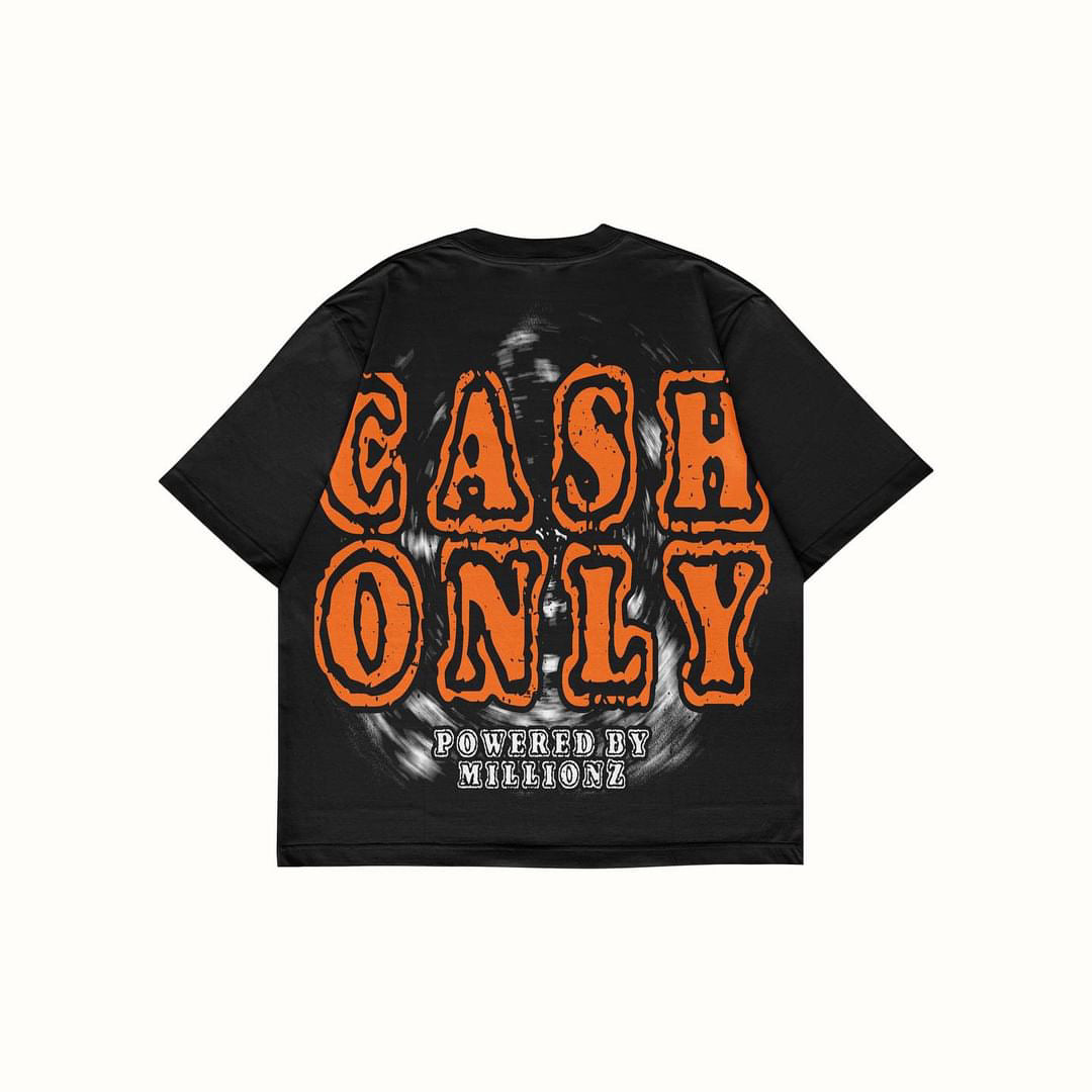 Cash Only Tee (Orange)