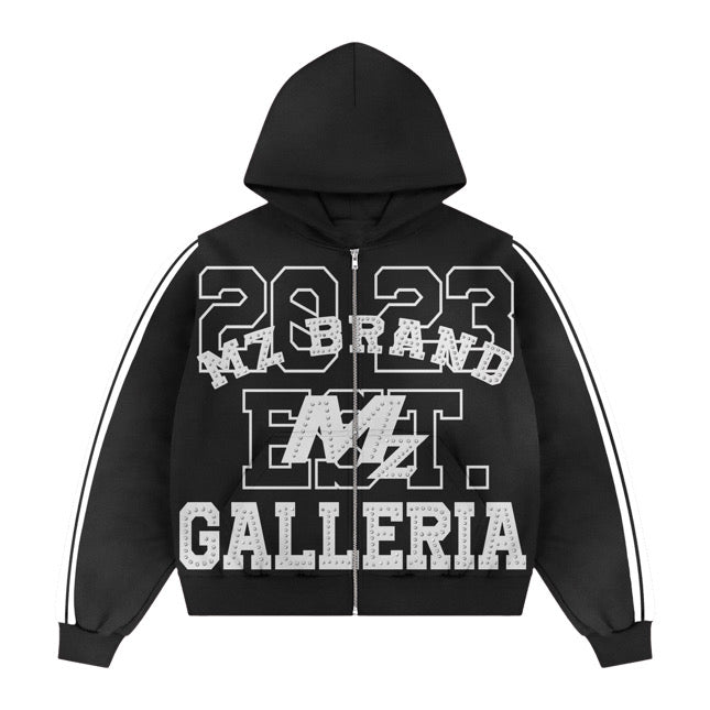 Mz Brand Rhinestone Hoodie (Black)